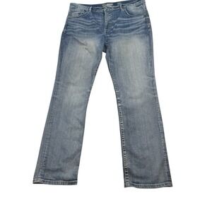 BKE Buckles Jeans Mens 40XL Blue Denim Medium Wash Tyler Straight Leg 40x36
